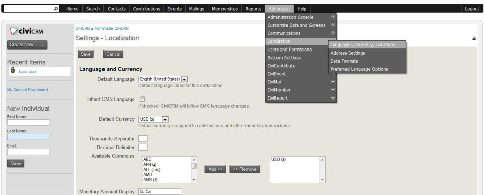 localization